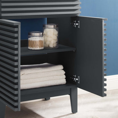 Render 18&quot; and 24&quot; Bathroom Cabinets Basin Not Included by Modway