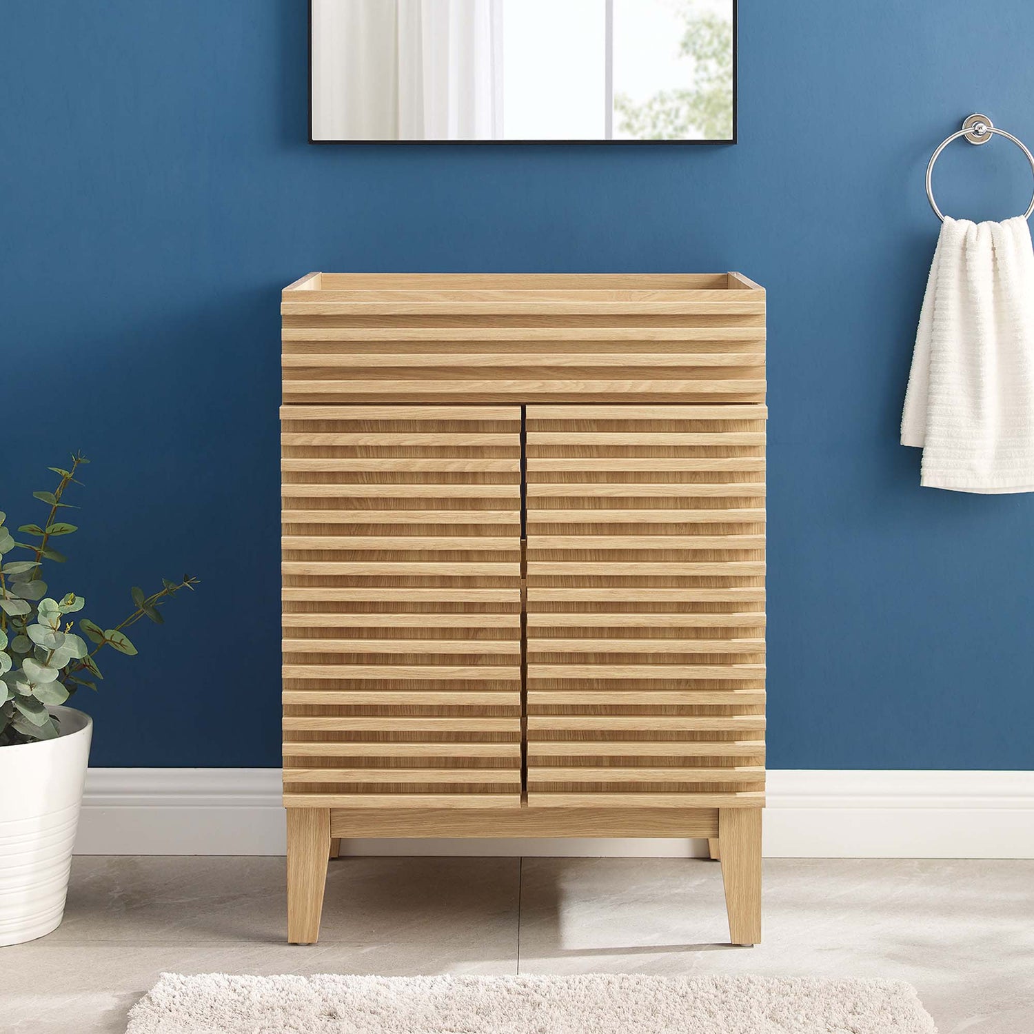 Render 18&quot; and 24&quot; Bathroom Cabinets Basin Not Included by Modway