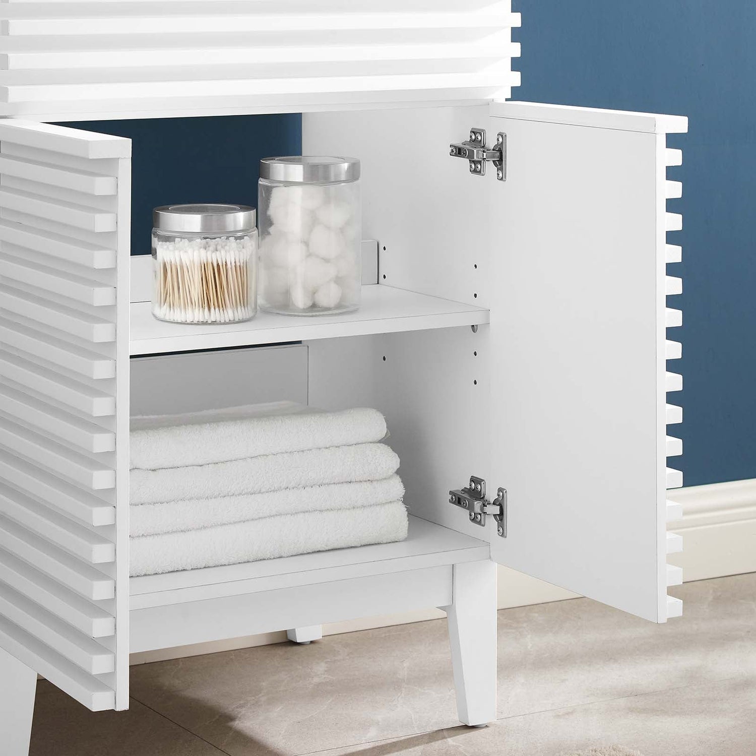 Render Bathroom Vanity Cabinet (Sink Basin Not Included) By HouseBean