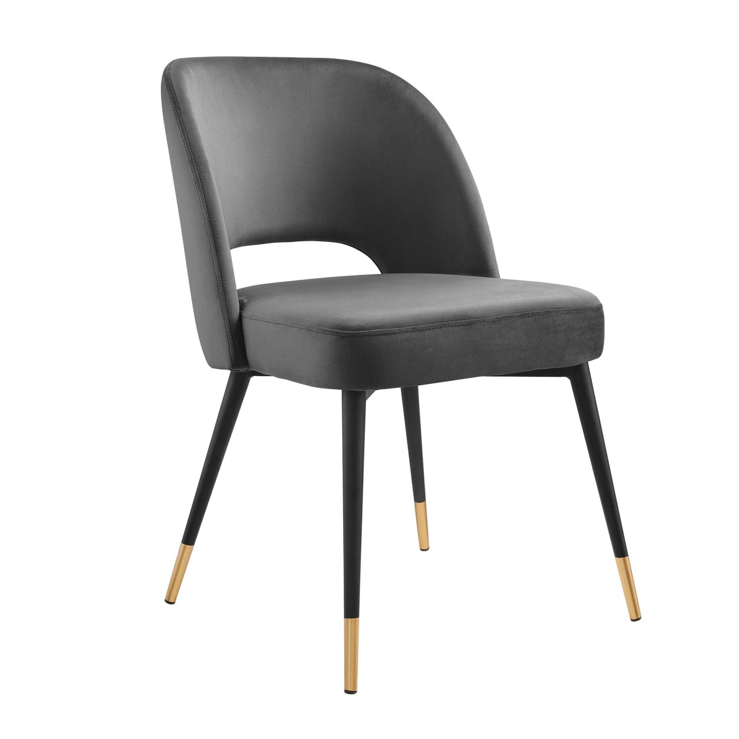 Rouse Performance Velvet Dining Side Chairs - Set of 2 by Modway