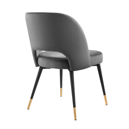 Rouse Performance Velvet Dining Side Chairs - Set of 2 by Modway