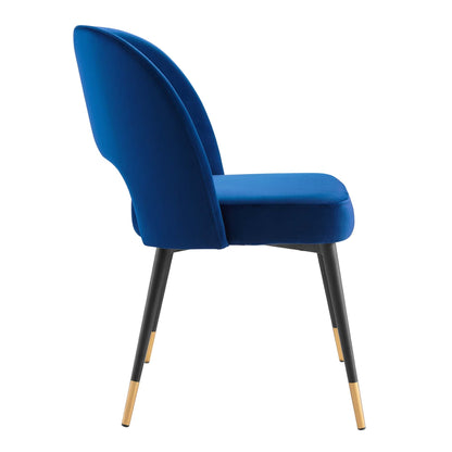 Rouse Performance Velvet Dining Side Chairs - Set of 2 by Modway