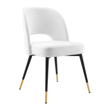 Rouse Performance Velvet Dining Side Chairs - Set of 2 by Modway