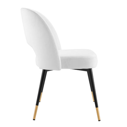 Rouse Performance Velvet Dining Side Chairs - Set of 2 by Modway