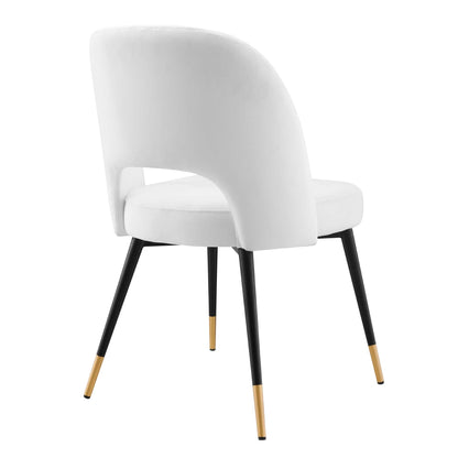 Rouse Performance Velvet Dining Side Chairs - Set of 2 by Modway