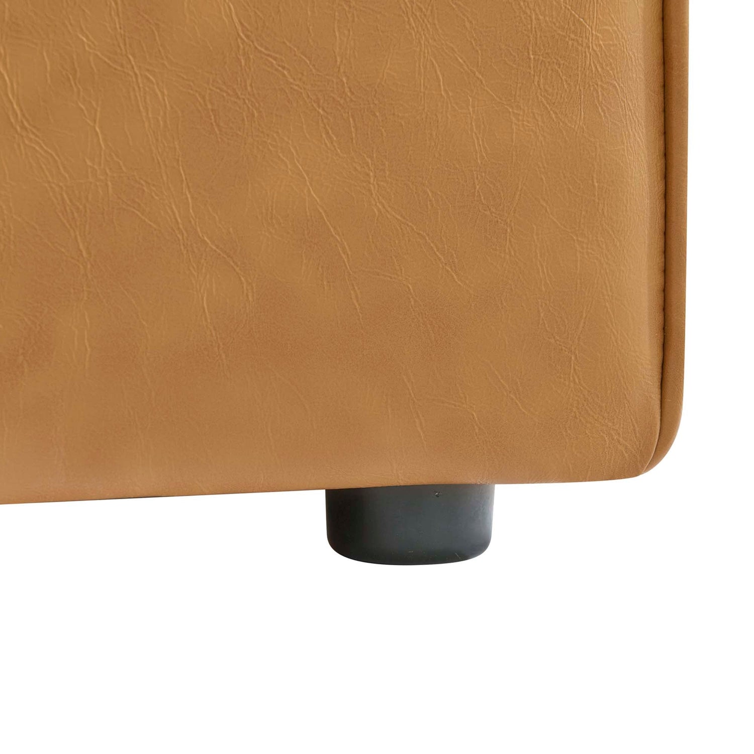 Mingle Vegan Leather Armless Chair by Modway