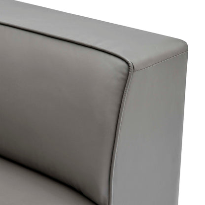 Mingle Vegan Leather Corner Chair by Modway