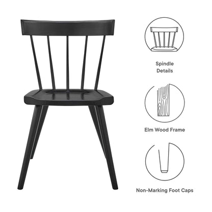 Sutter Wood Dining Side Chair By HouseBean