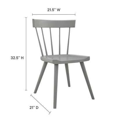 Sutter Wood Dining Side Chair By HouseBean