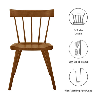 Sutter Wood Dining Side Chair By HouseBean