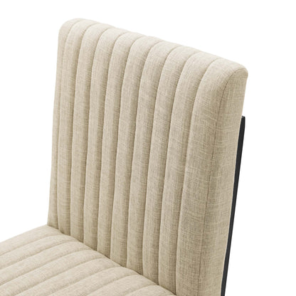 Indulge Channel Tufted Fabric Dining Chair by Modway