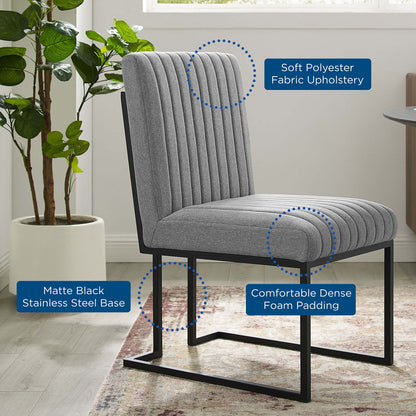 Indulge Channel Tufted Fabric Dining Chair by Modway