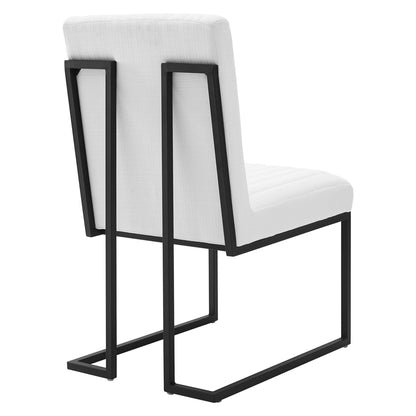 Indulge Channel Tufted Fabric Dining Chair by Modway