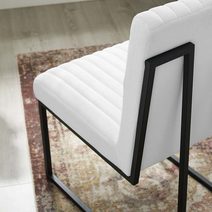 Indulge Channel Tufted Fabric Dining Chair by Modway