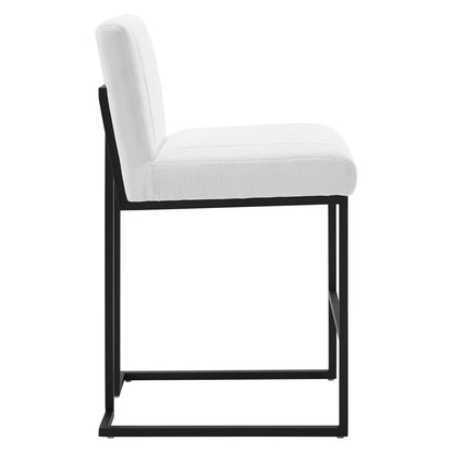Indulge Channel Tufted Fabric Counter Stool by Modway