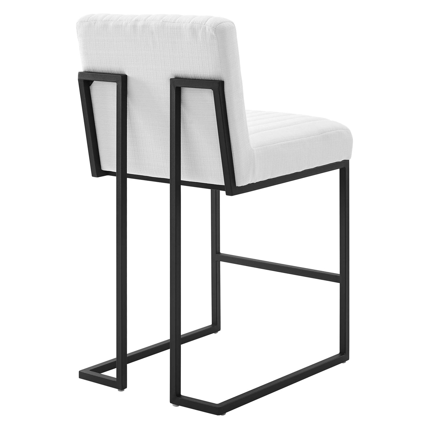 Indulge Channel Tufted Fabric Counter Stool by Modway