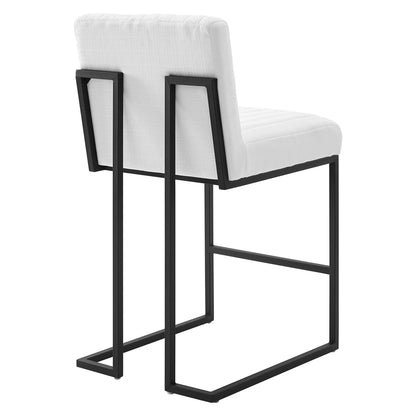 Indulge Channel Tufted Fabric Counter Stool by Modway