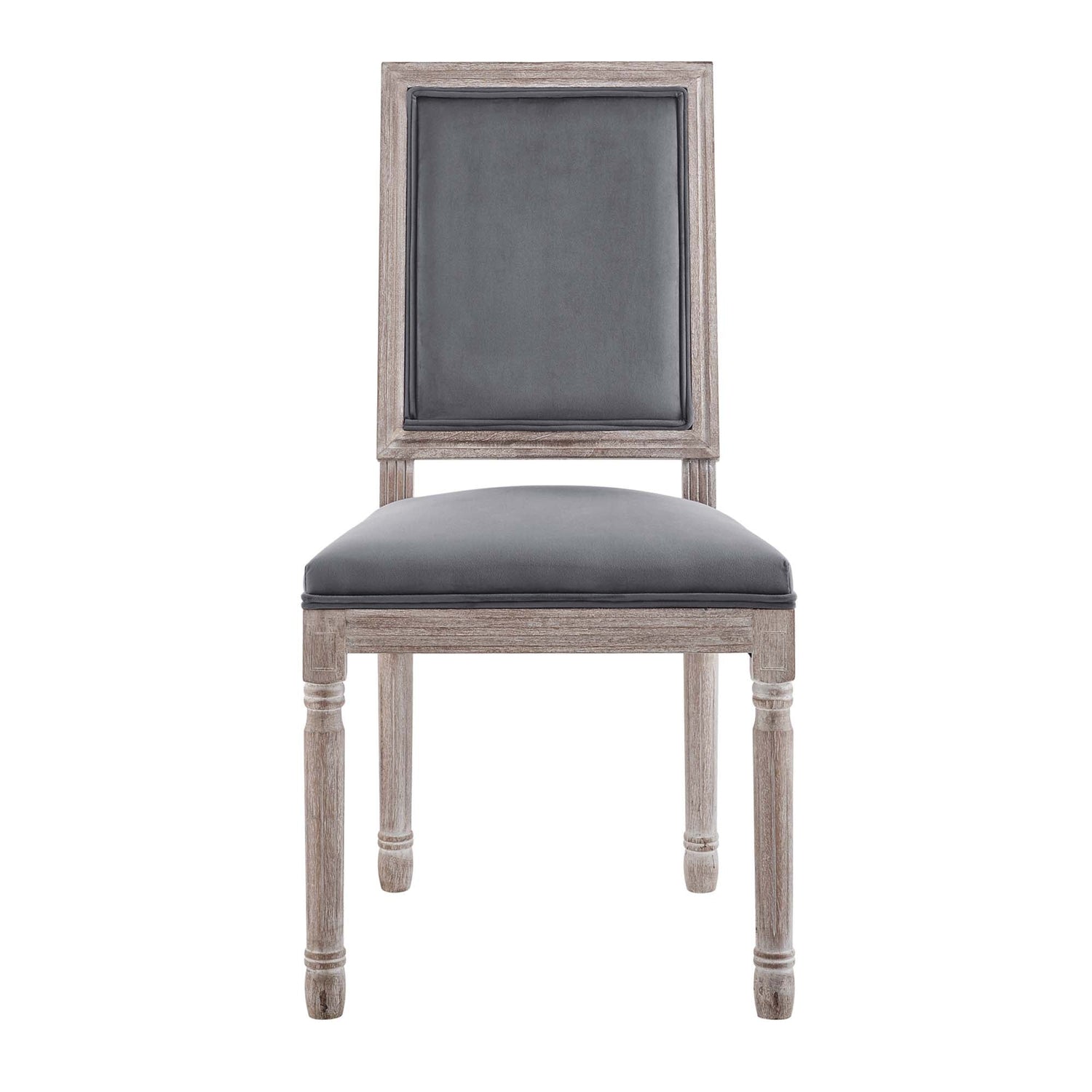 Court French Vintage Performance Velvet Dining Side Chair by Modway