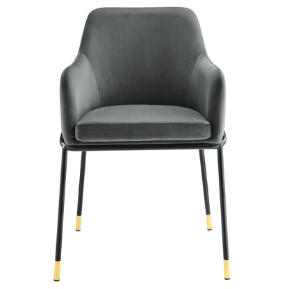Jovi Performance Velvet Dining Armchair by Modway