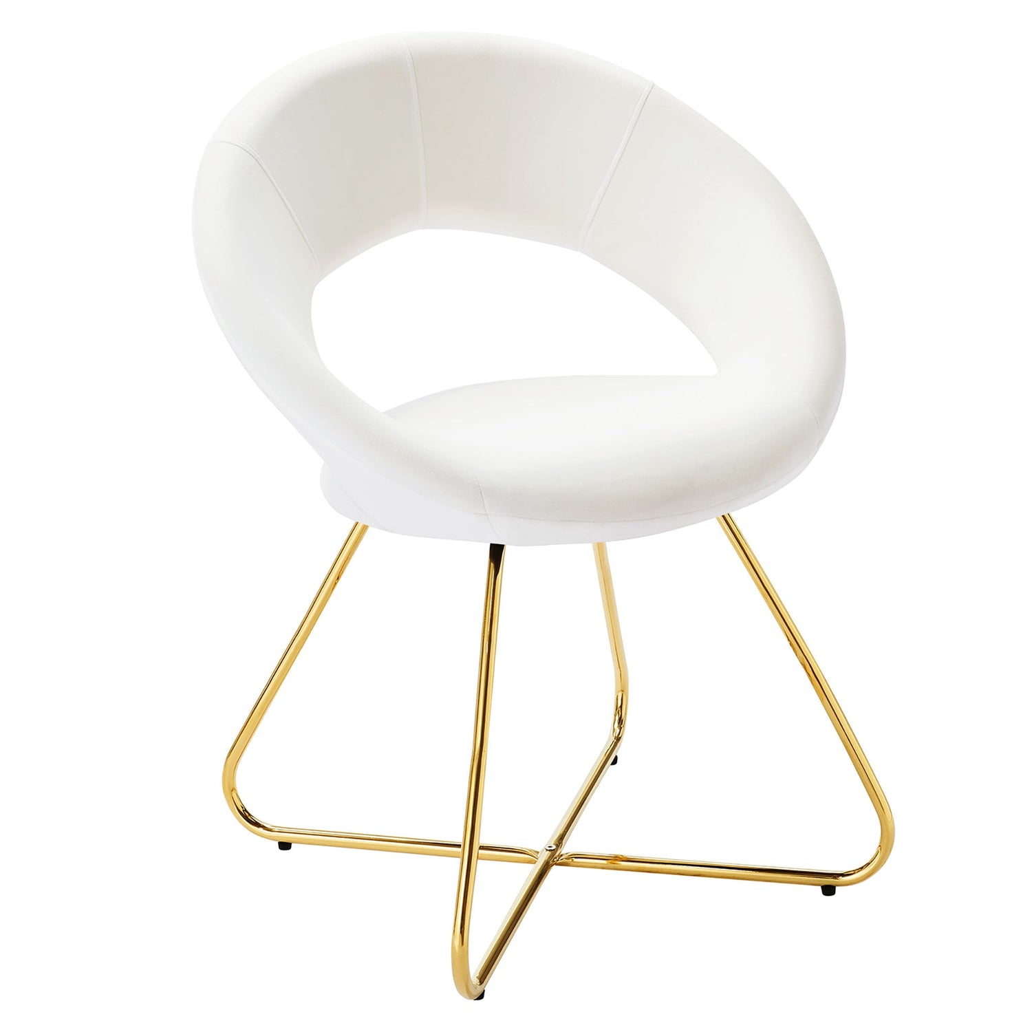 Nouvelle Performance Velvet Dining Chair Set of 2 by Modway