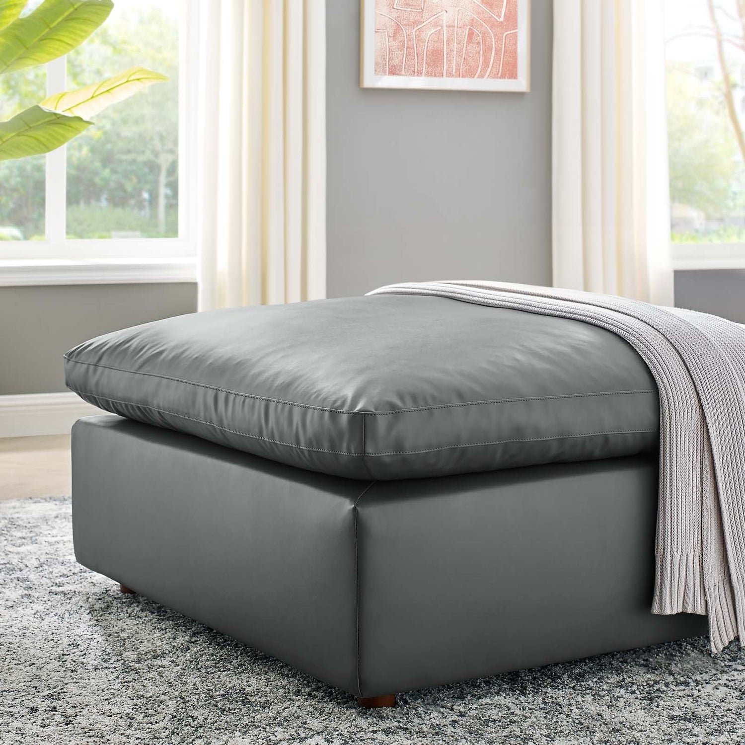 Commix Single Ottoman By HouseBean