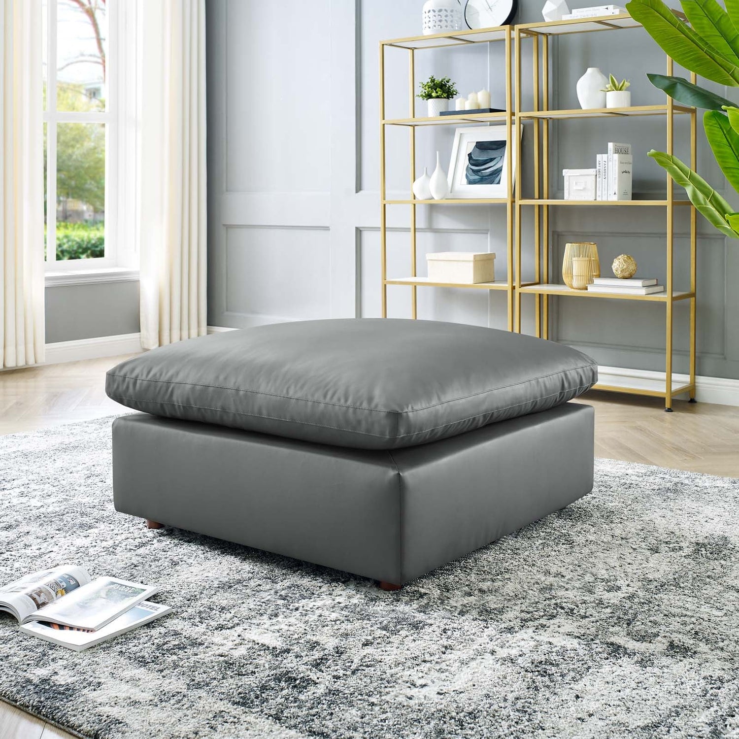 Commix Single Ottoman By HouseBean