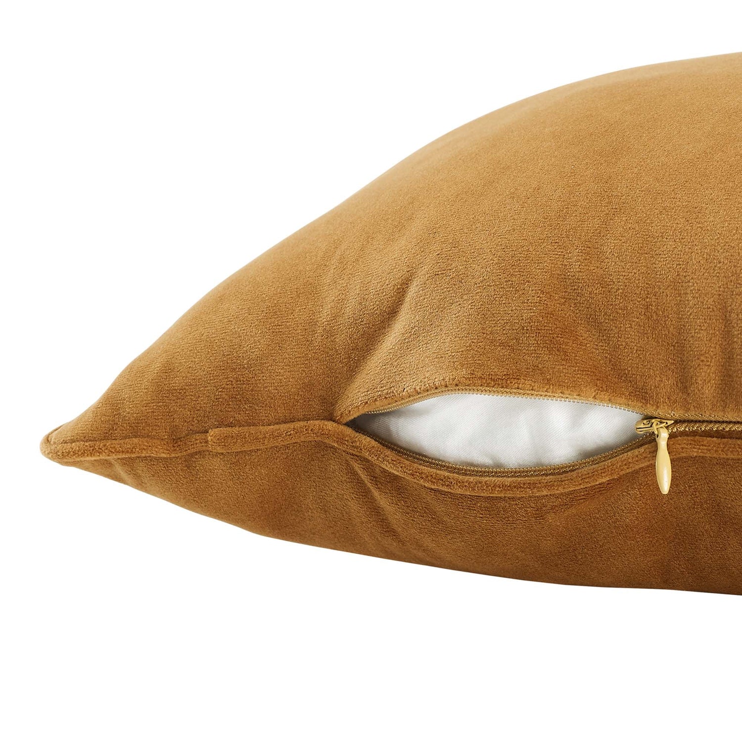 Enhance Lumbar Performance Velvet Throw Pillow by Modway