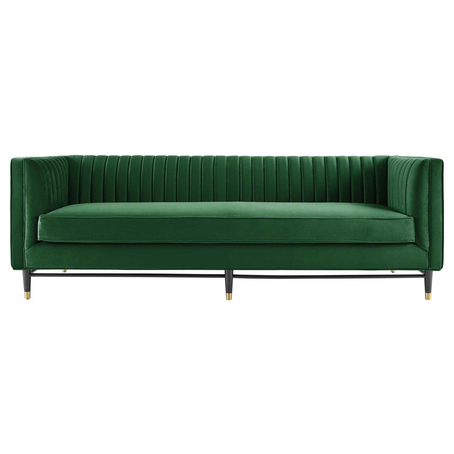 Devote Channel Tufted Performance Velvet Sofa by Modway