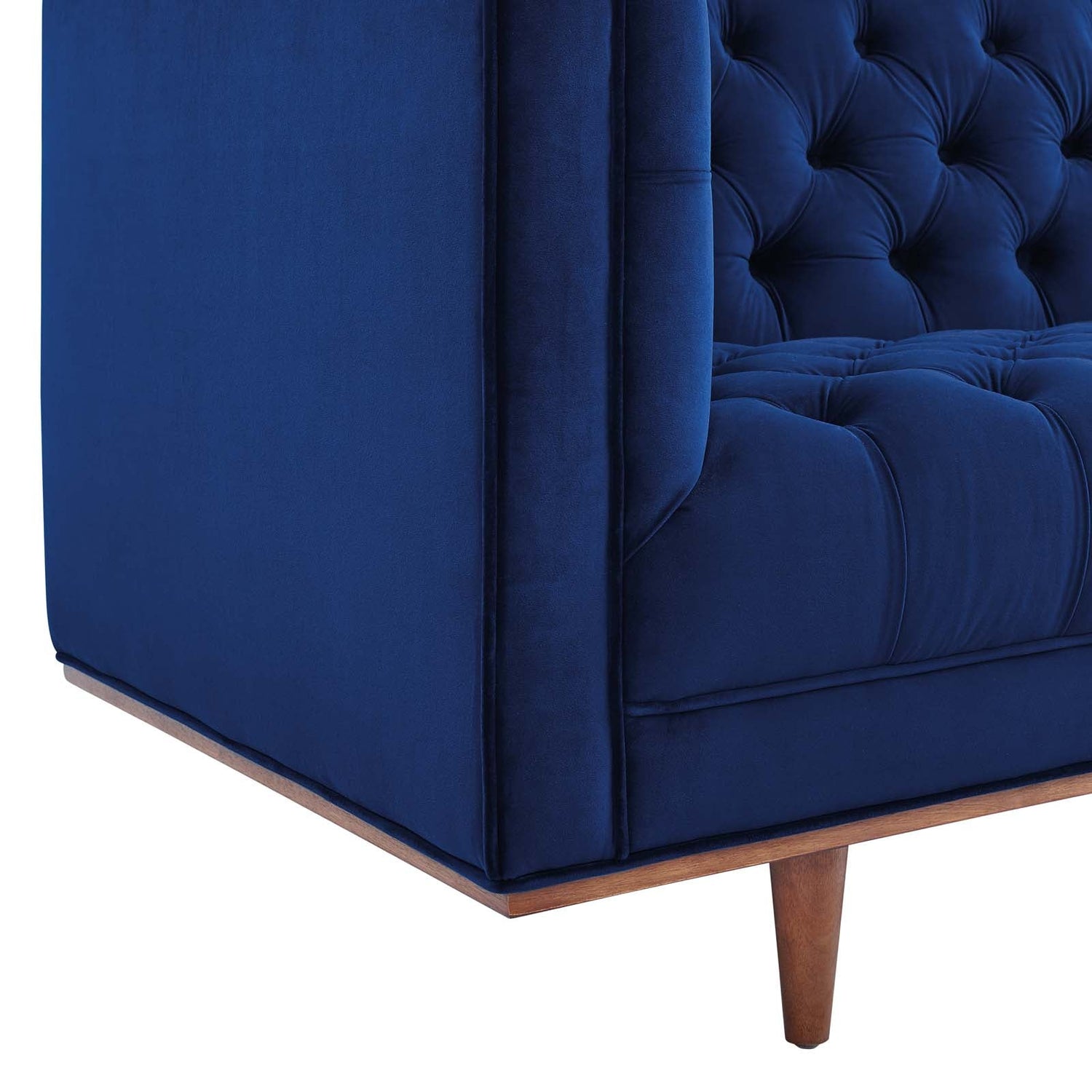 Elation Tufted Performance Velvet Sofa By HouseBean