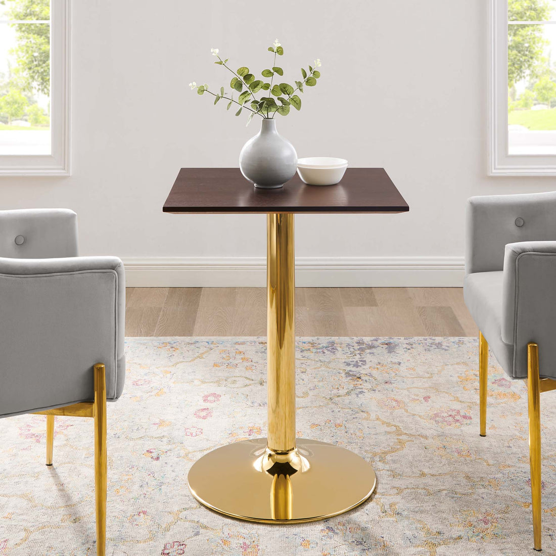 Verne 24&quot; Square Dining Table by Modway