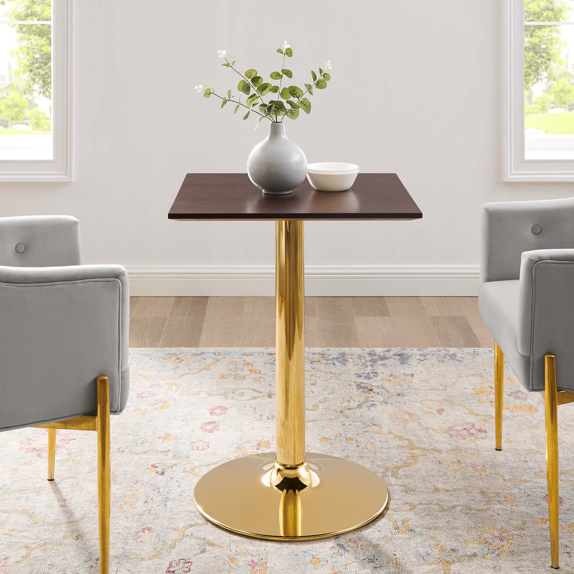 Verne 24&quot; Square Dining Table by Modway
