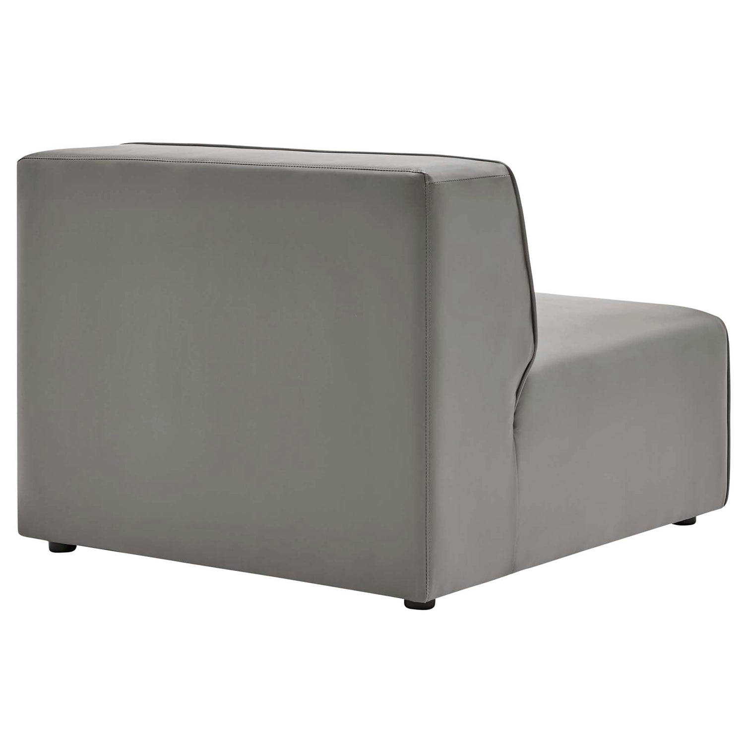 Mingle Vegan Leather 4-Piece Sectional Sofa by Modway