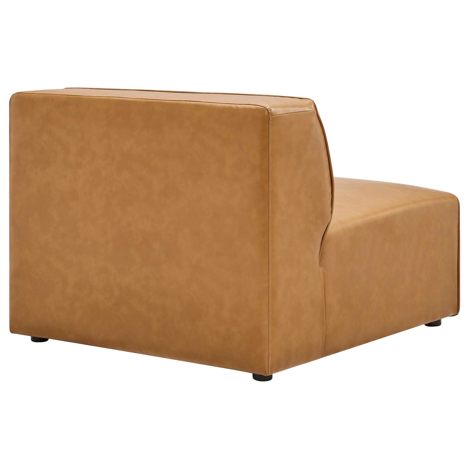 Mingle Vegan Leather 4-Piece Sectional Sofa by Modway