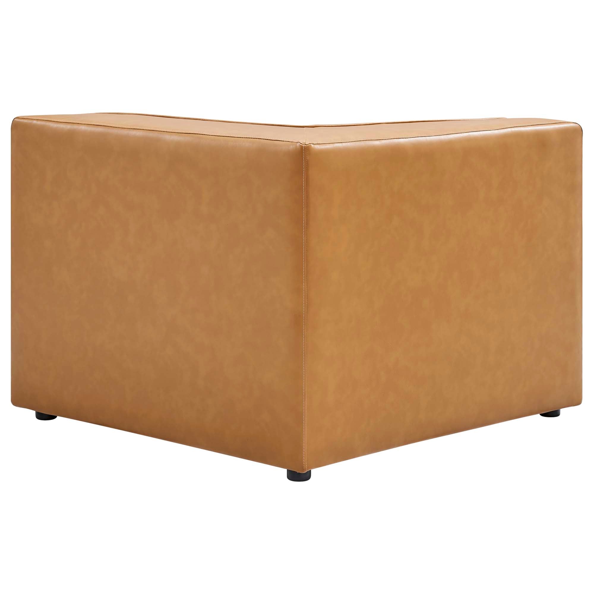 Mingle Vegan Leather 5-Piece Sectional Sofa by Modway