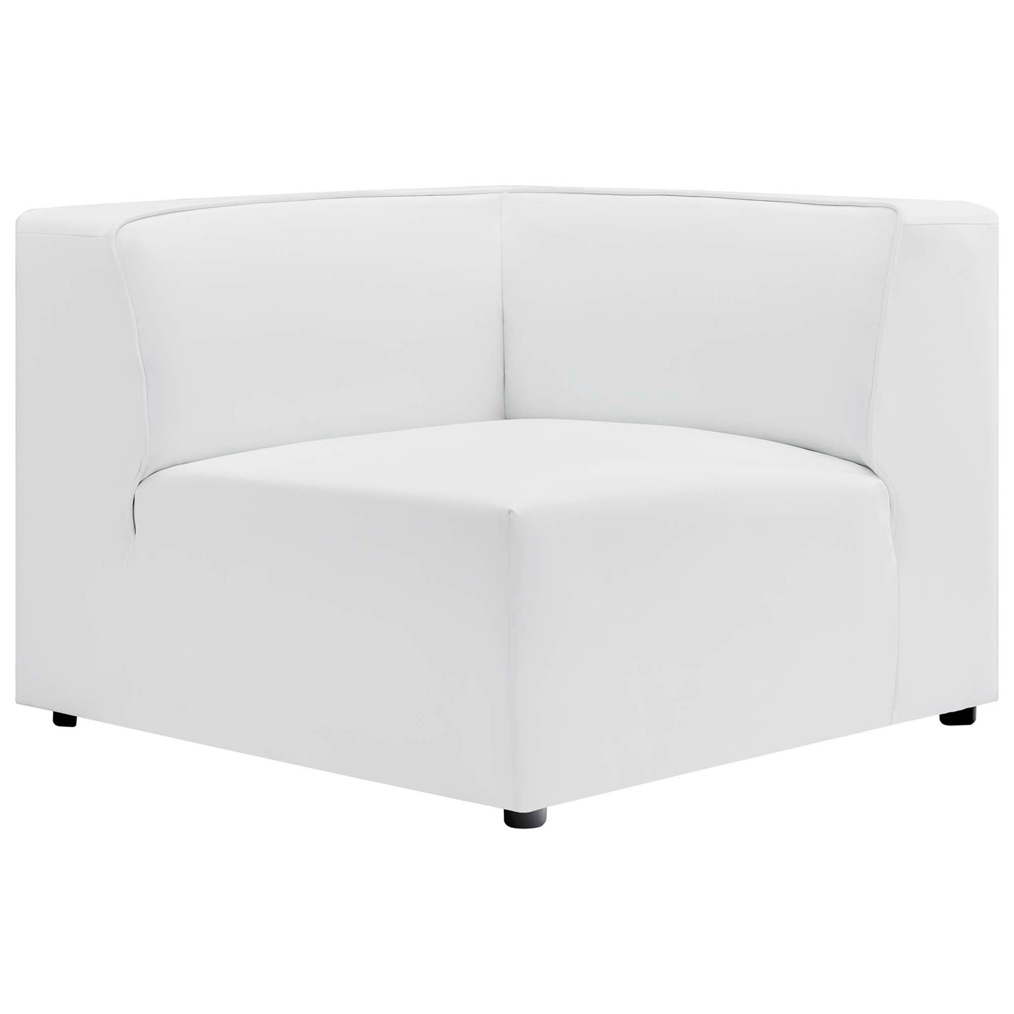 Mingle Vegan Leather 5-Piece Sectional Sofa by Modway