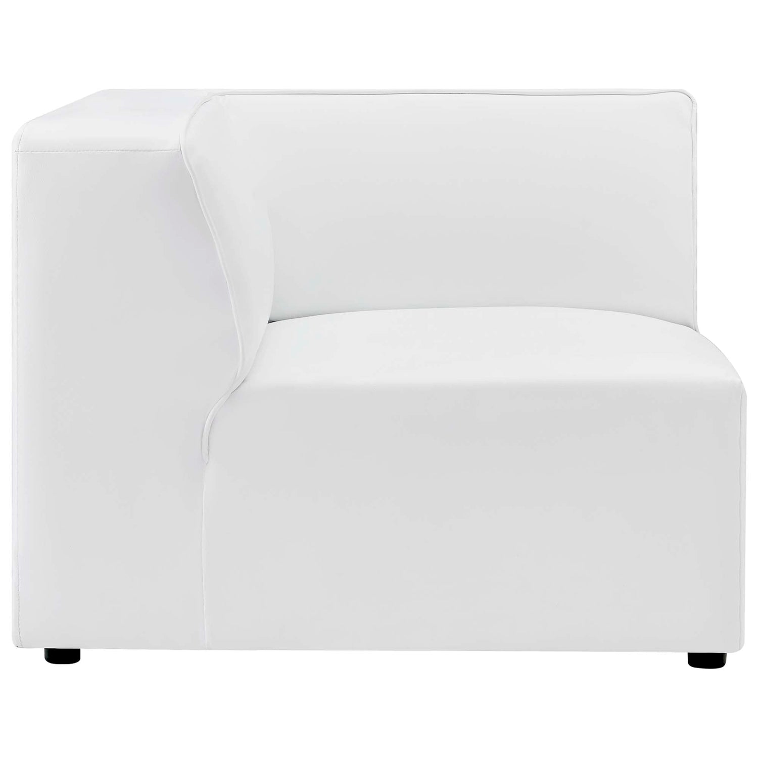 Mingle Vegan Leather 5-Piece Sectional Sofa by Modway