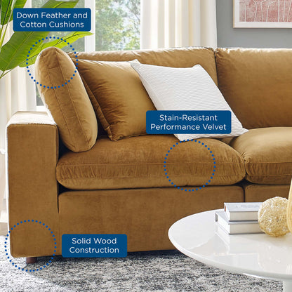 Commix Loveseat Sectional by Modway