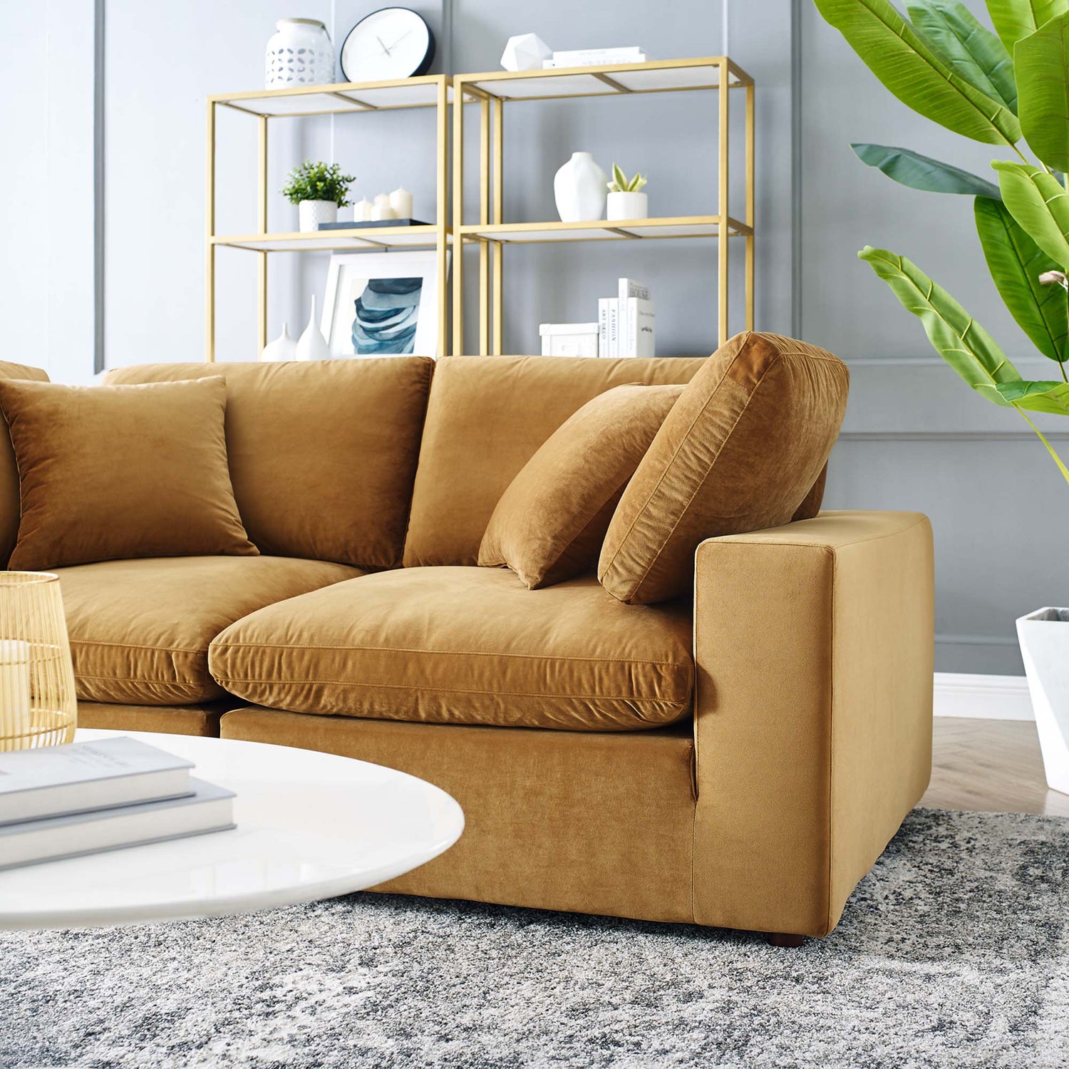 Commix Loveseat Sectional by Modway