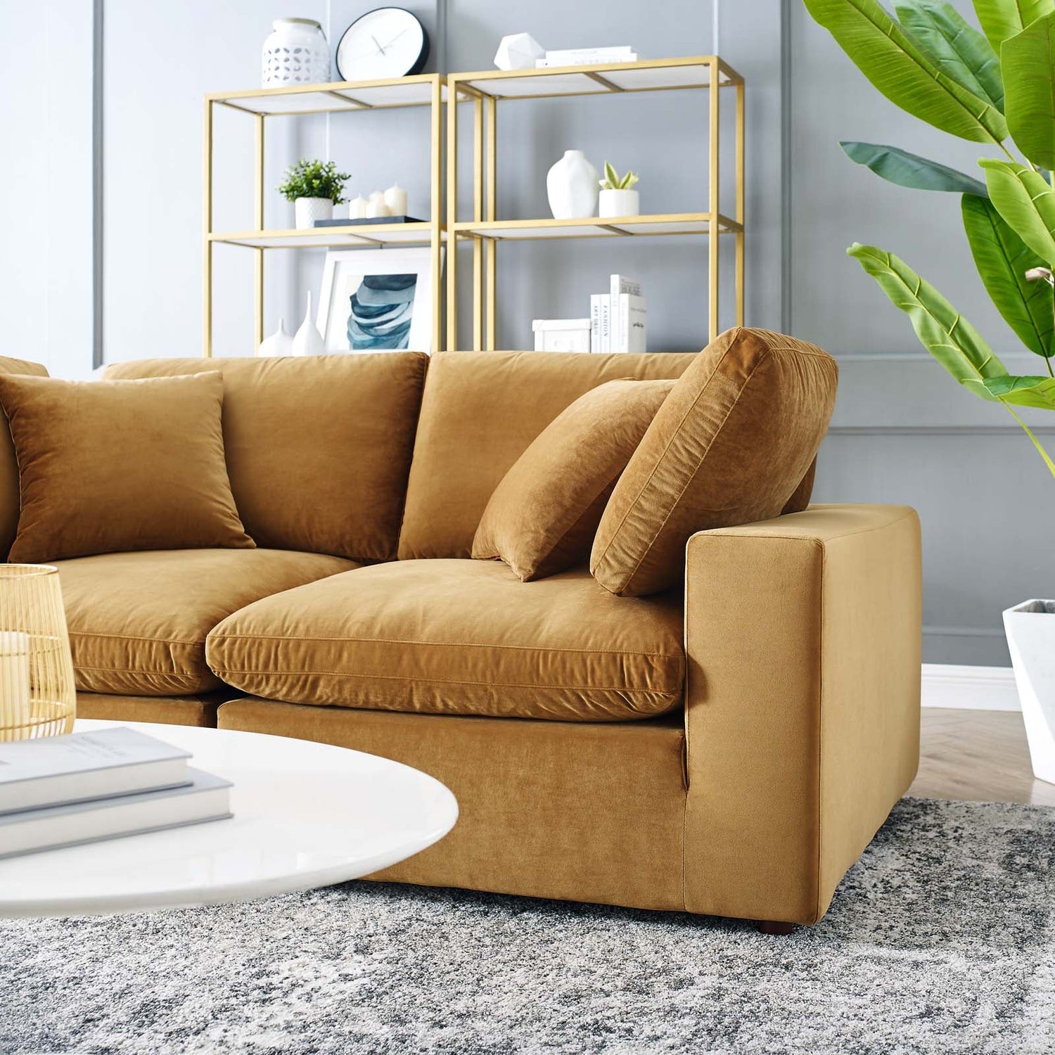 Commix Loveseat Sectional By HouseBean