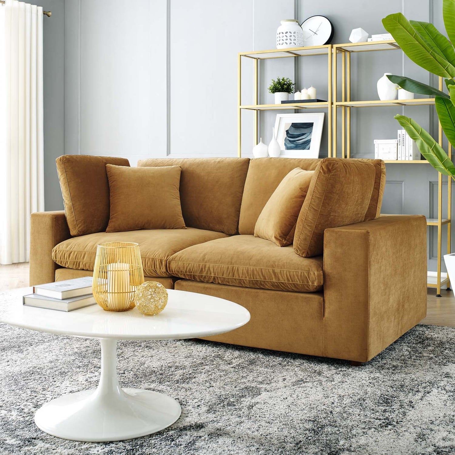 Commix Loveseat Sectional By HouseBean