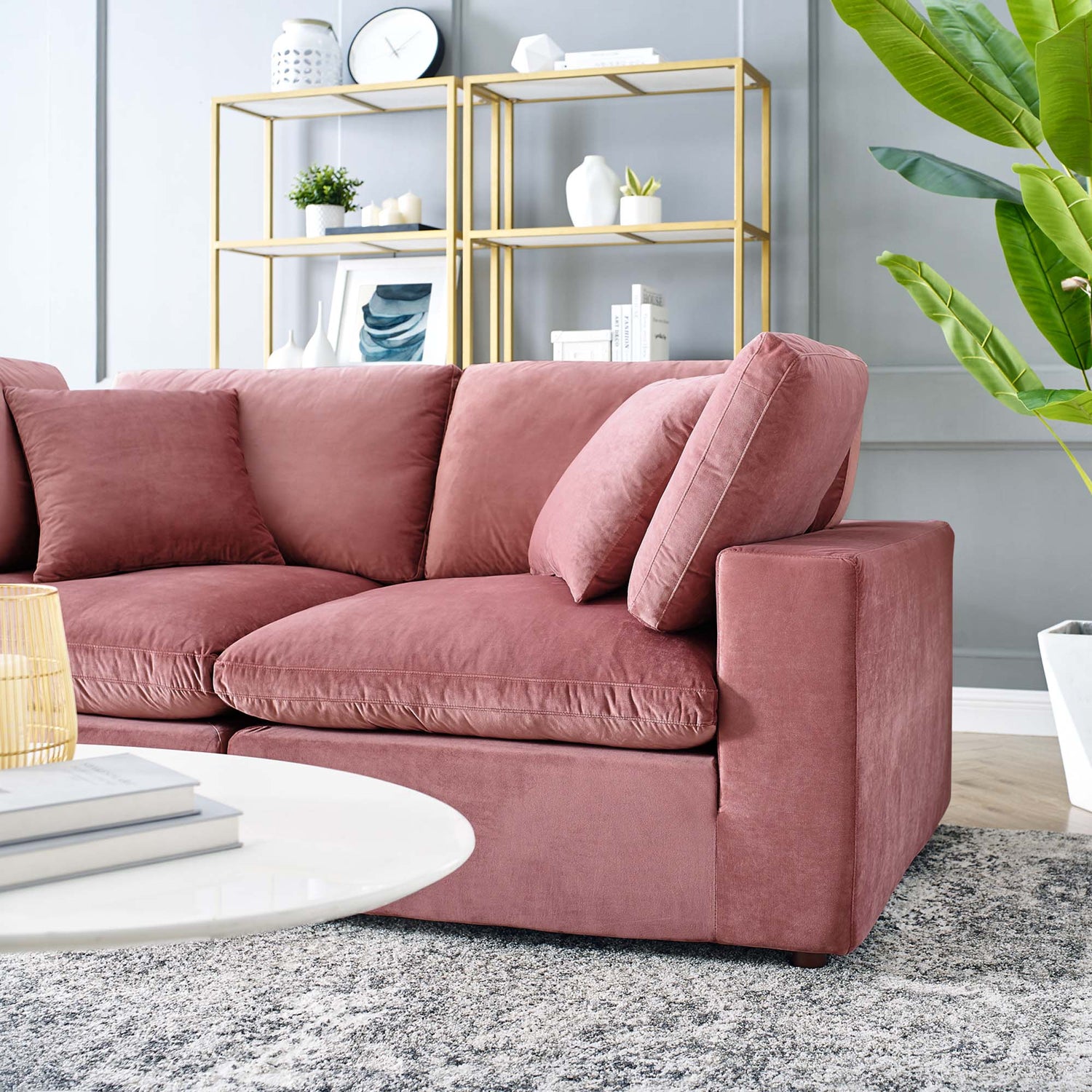 Commix Loveseat Sectional by Modway