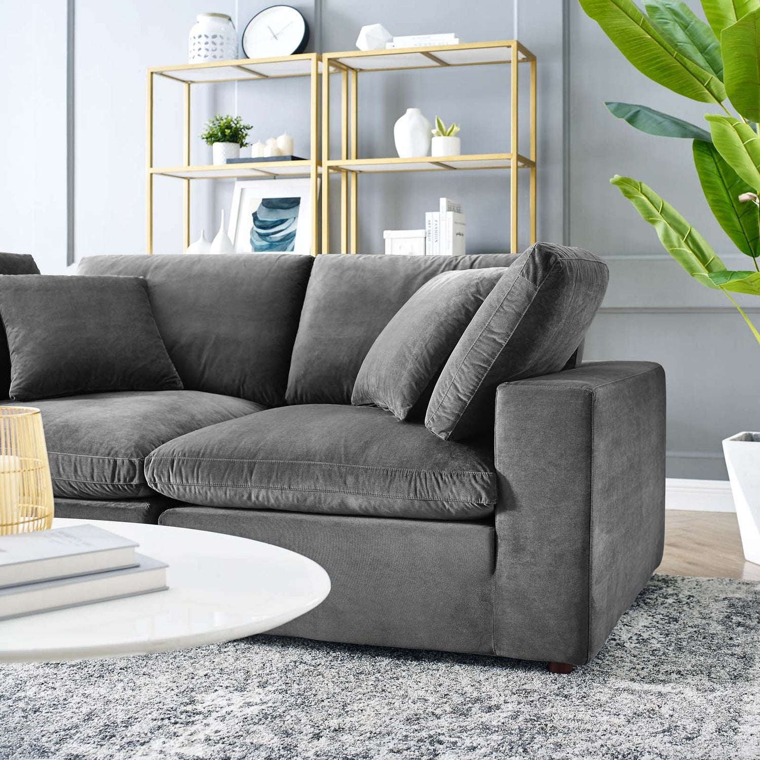 Commix Loveseat Sectional By HouseBean