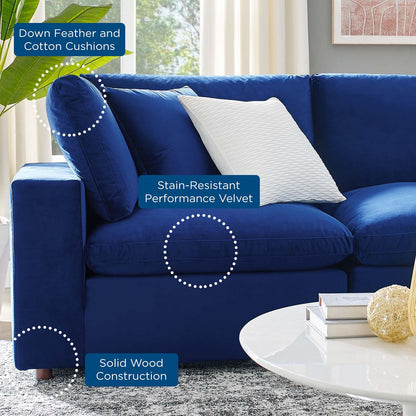 Commix Loveseat Sectional By HouseBean