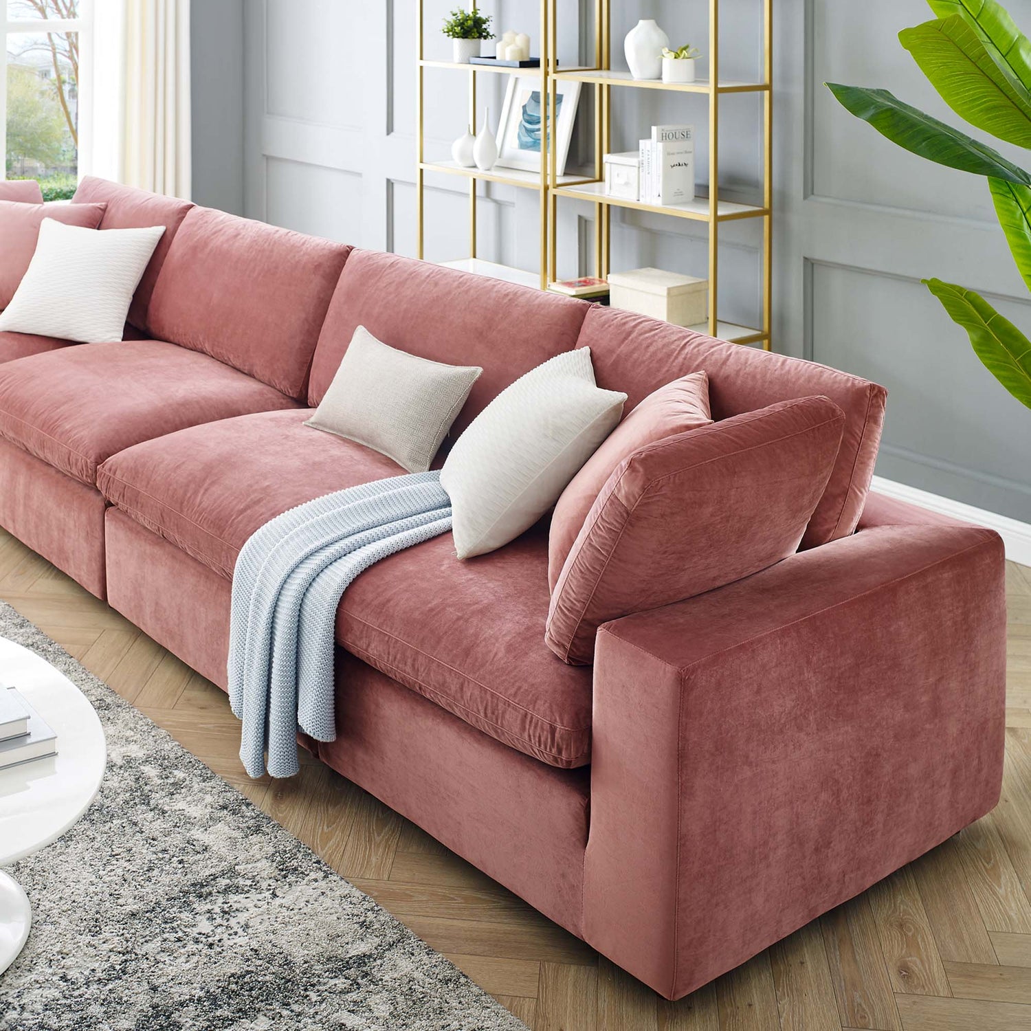 Commix Extra Large Sofa Sectional by Modway