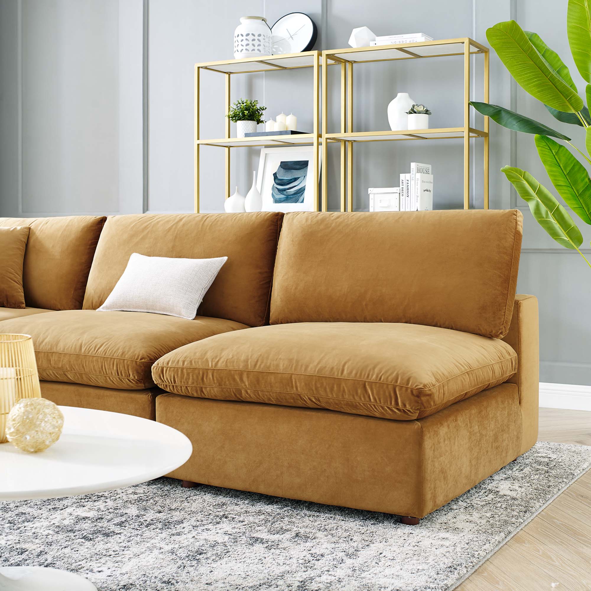 Commix Armless Corner Sectional by Modway