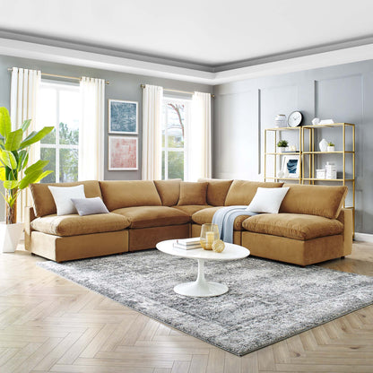 Commix Armless Corner Sectional by Modway