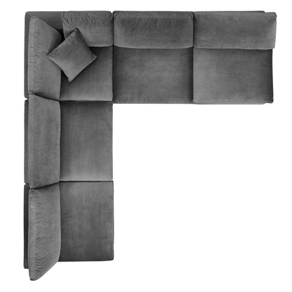 Commix Armless Corner Sectional by Modway