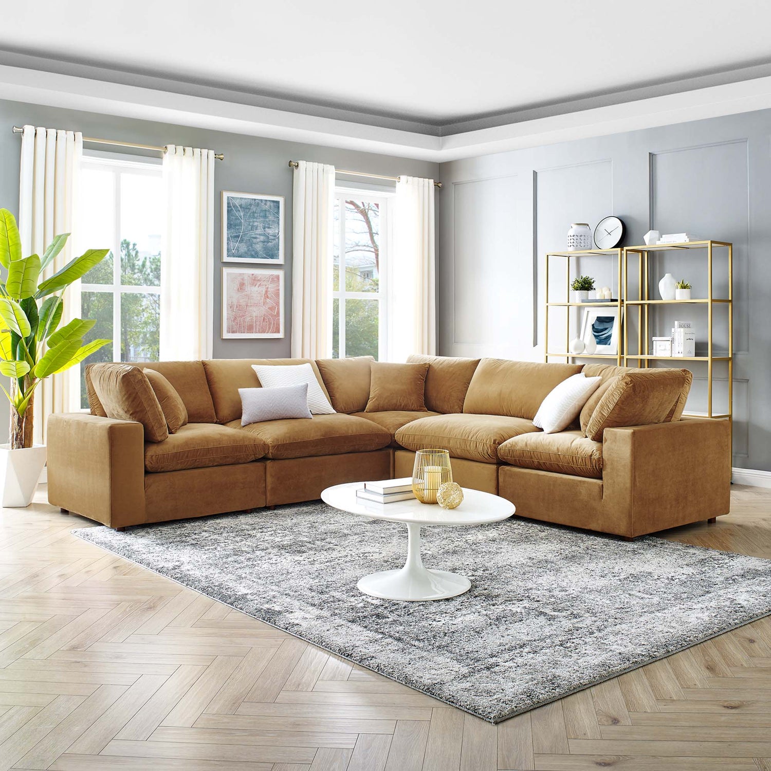 Commix Corner Sectional by Modway