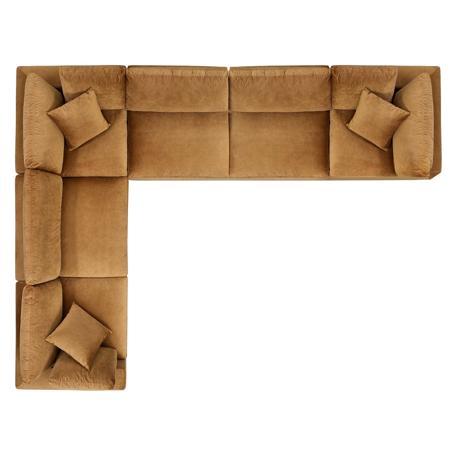 Commix Extra Large Corner Sectional by Modway