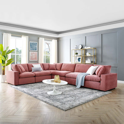 Commix Extra Large Corner Sectional by Modway